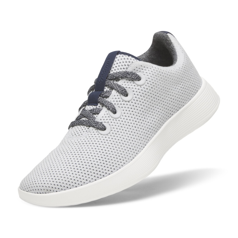 allbirds Sneaker Tree Runner NZ jasnoszary/navy mężczyźni